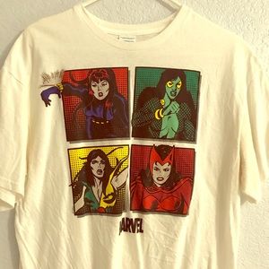 MARVEL FEMALE HEROES SHIRT